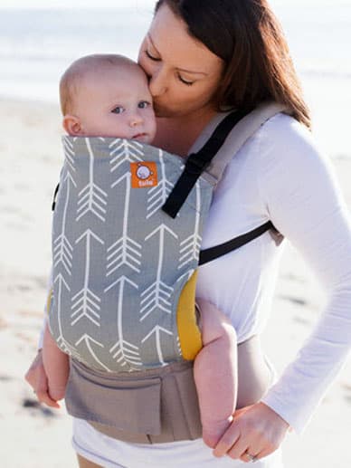 image of woman holding baby