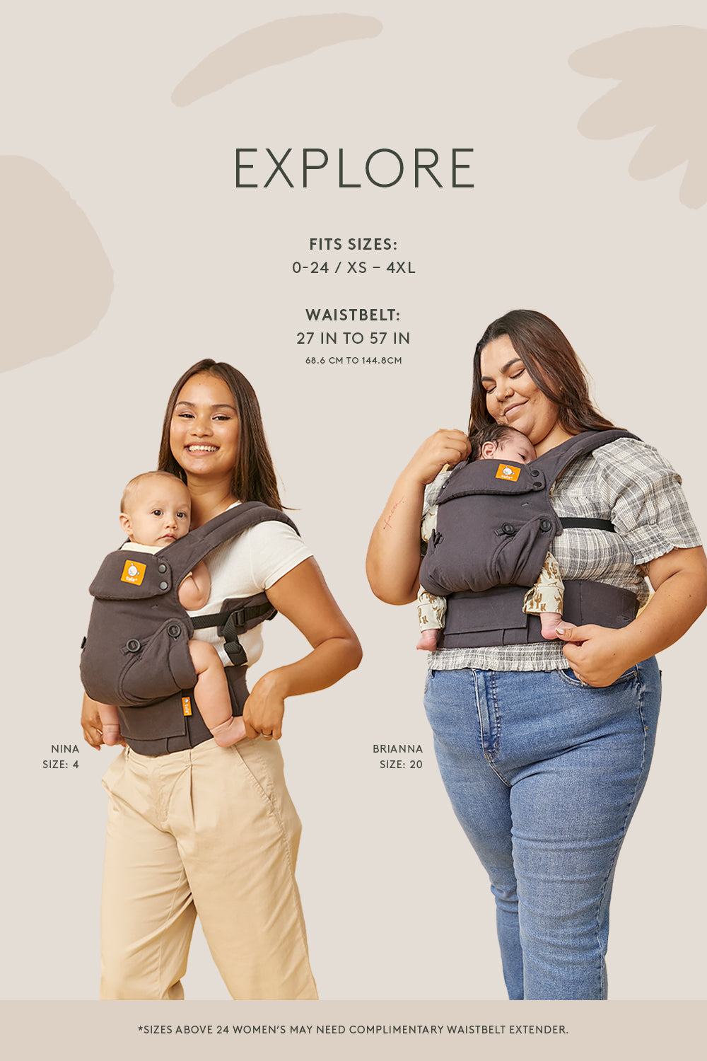 Reef Classic - Linen Explore Baby Carrier