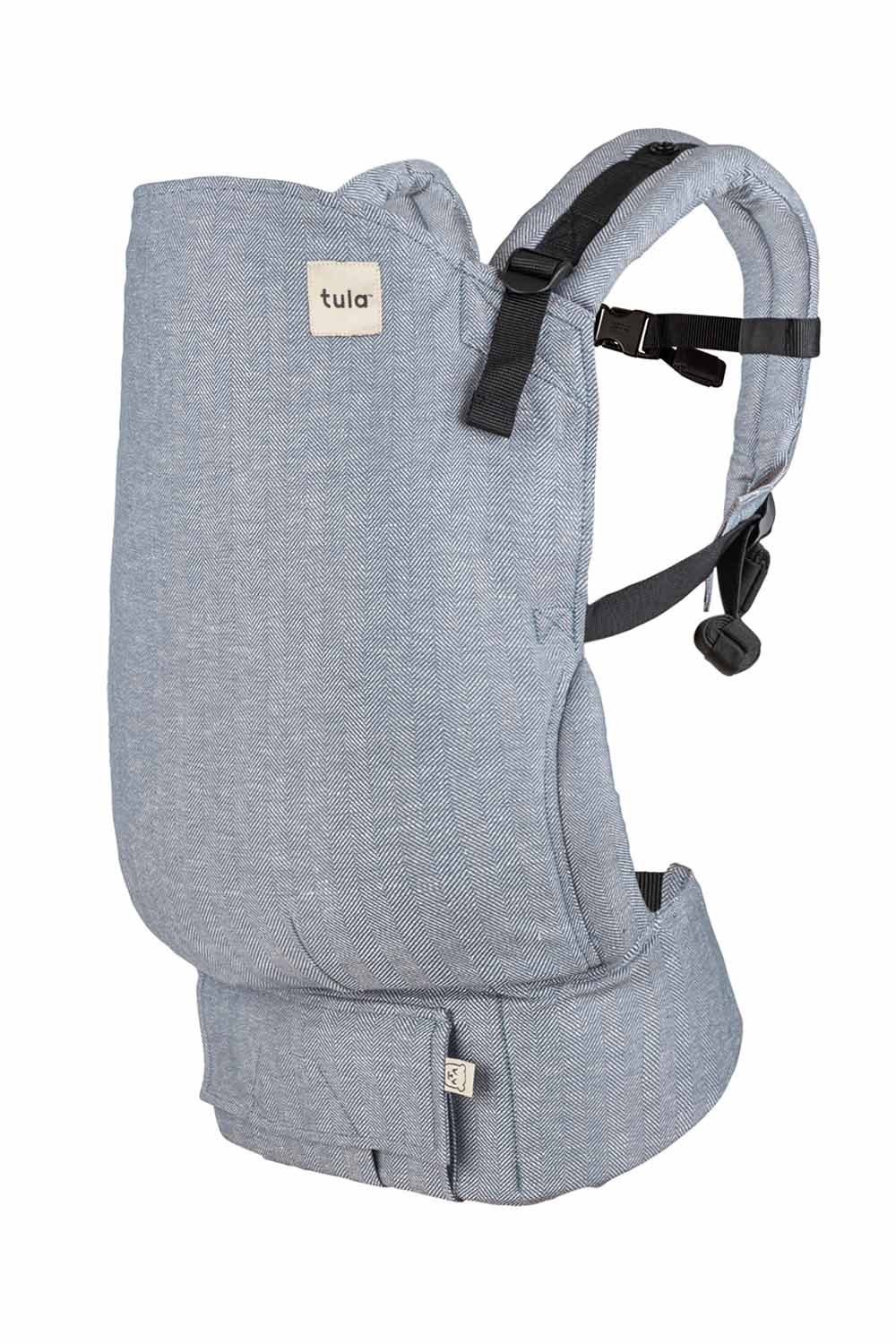 Storm Blue - Linen Toddler Carrier