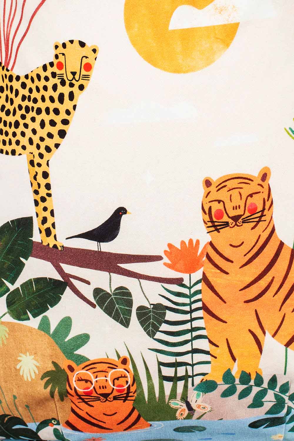 In the Jungle - Cotton Free-to-Grow Baby Carrier