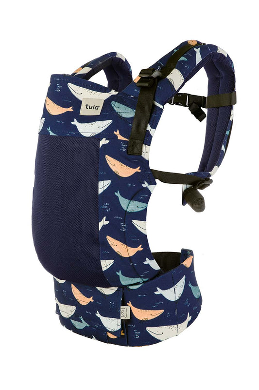 Whale Watch - Mesh Free-to-Grow Baby Carrier