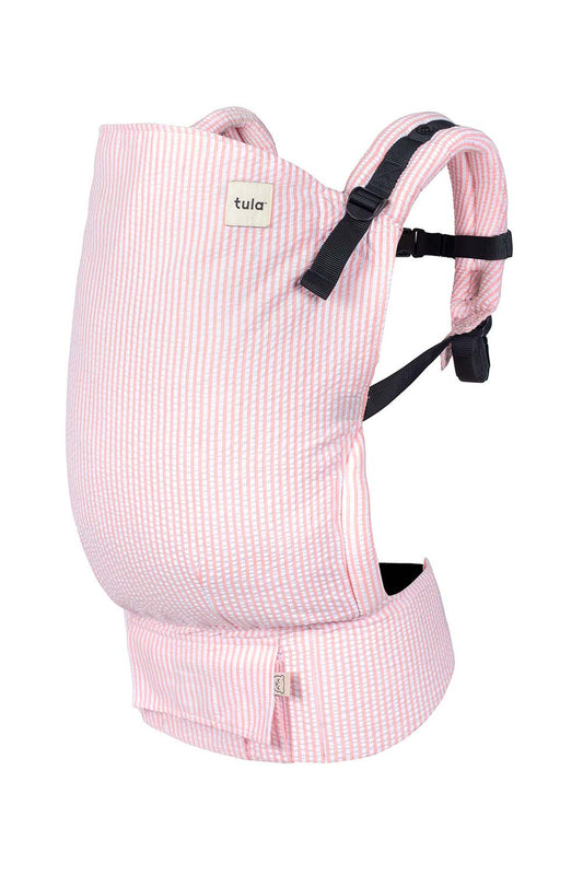 Blush Pink - Seersucker Toddler Carrier
