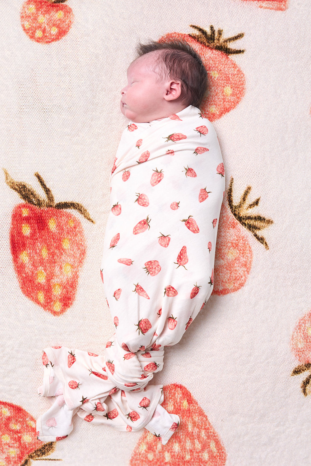 Strawberry Swaddle Blanket