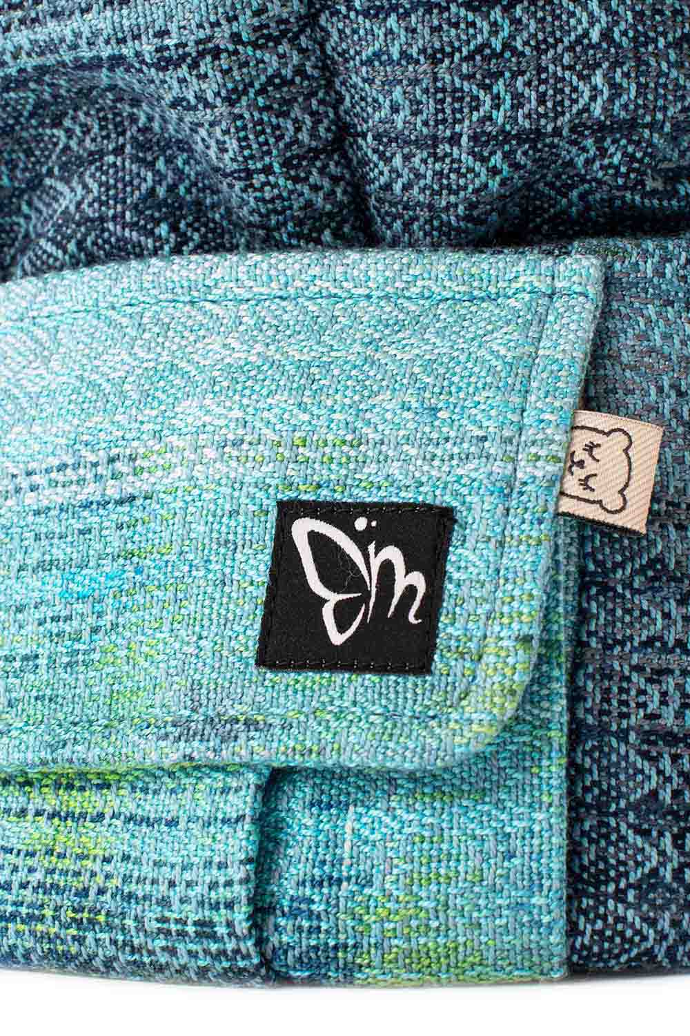 Magabi Weaving Night Pond with a Blue Weft Explore pocket