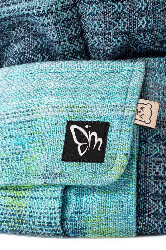 Magabi Weaving Night Pond with a Blue Weft Explore pocket