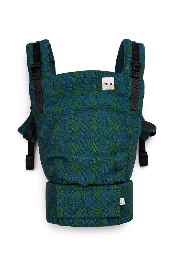 Etno Cold Grass - Signature Woven Free-to-Grow Baby Carrier