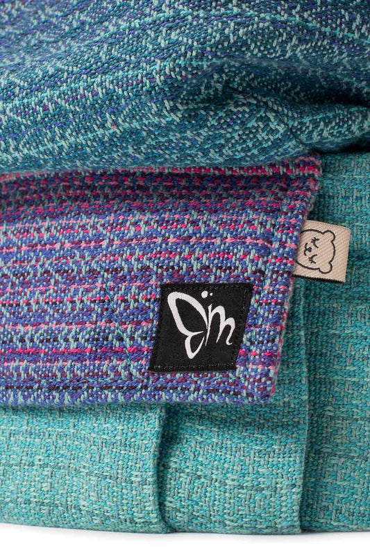 Mermaid - Signature Handwoven Free-to-Grow Baby Carrier pocket