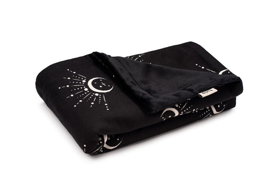 Moonchild Black - Signature Woven Heirloom Blanket