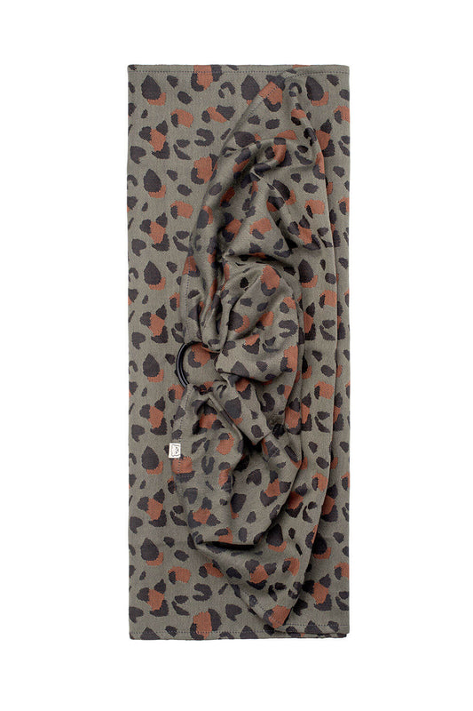 Olive Leopard - Signature Woven Ring Sling