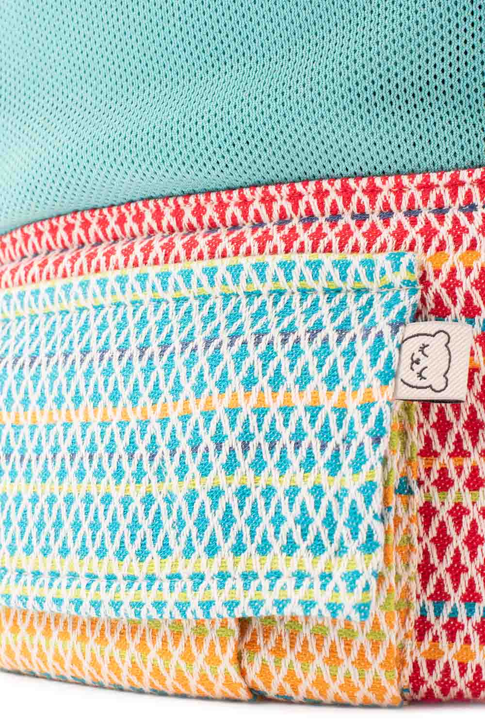 Coast Pastel Rainbow - Signature Woven Standard Mesh Baby Carrier