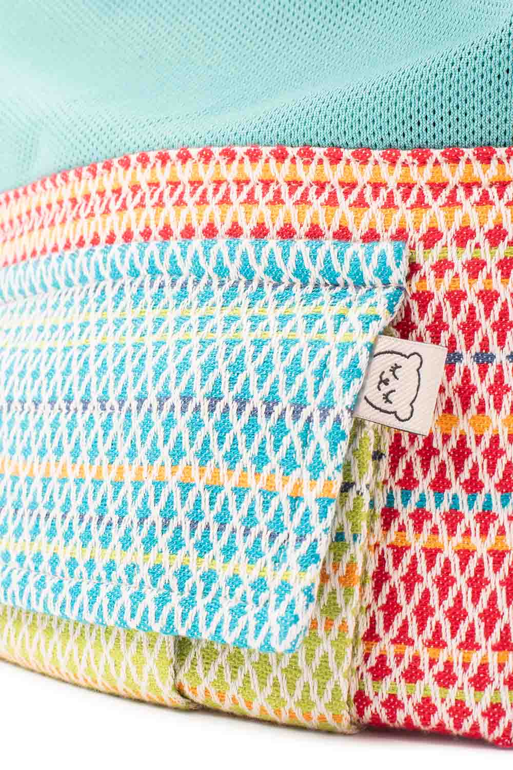 Coast Pastel Rainbow - Signature Woven Toddler Mesh Carrier