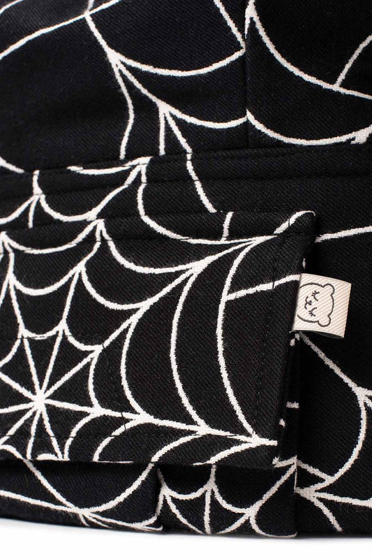 Spider Web Black - Woven Toddler Carrier