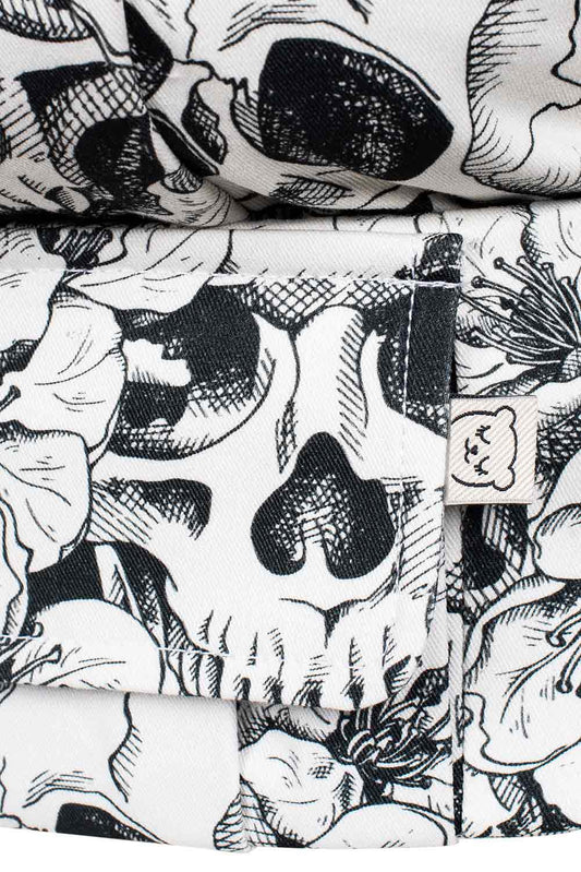 Skulls - Cotton Explore Baby Carrier pocket