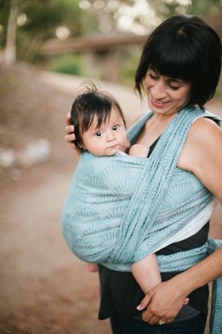 image of woman holding baby