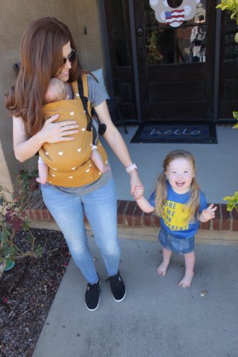 image of family outside