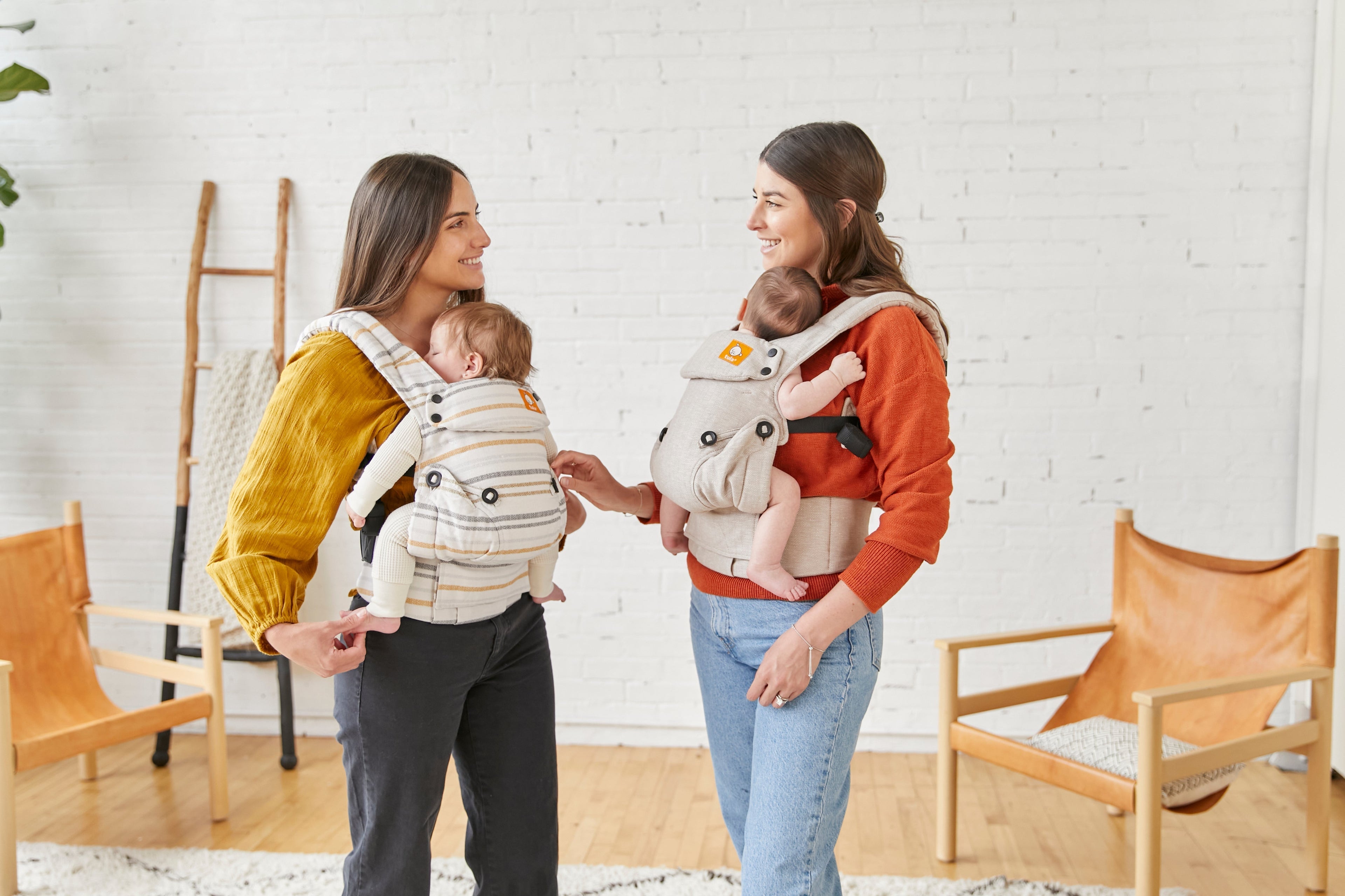 Comparing Mesh, Linen, and Cotton Baby Carriers