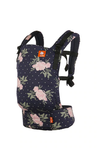 image of floral baby carrier