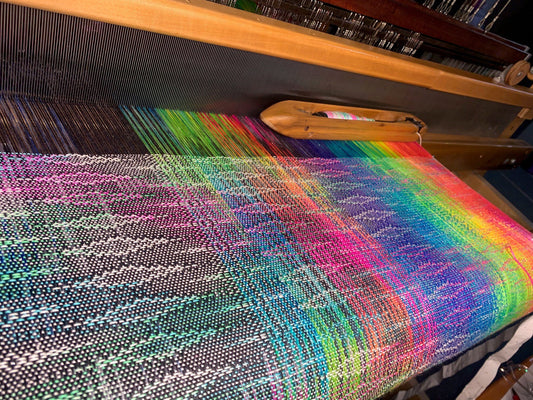 Weaver Spotlight: Rainbow Frog Textlies