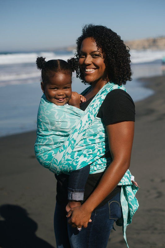 image of woman holding baby