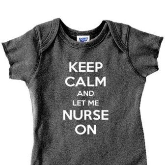 image of tee shirt with text to keep calm and nurse on