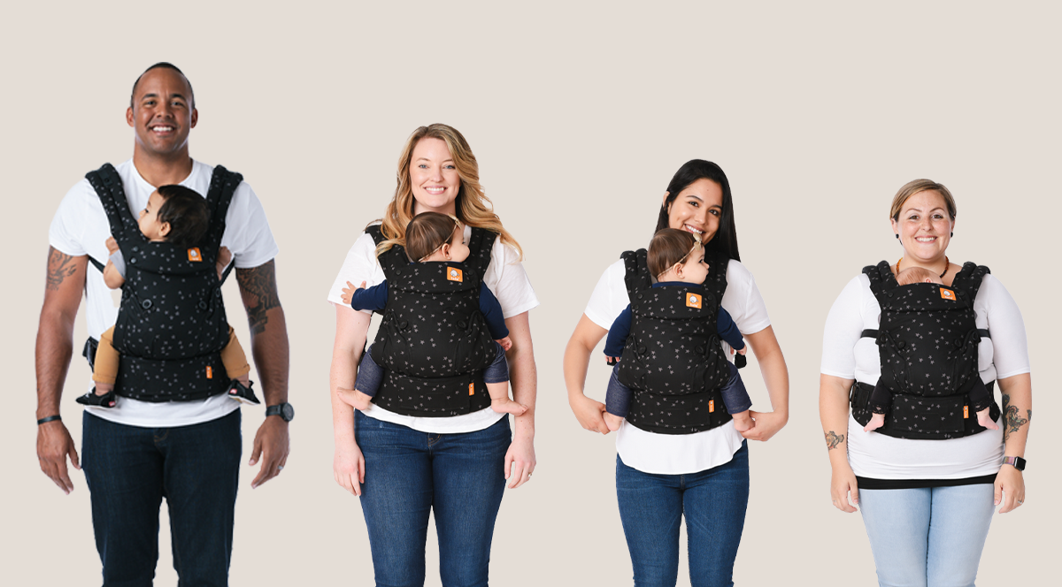 Ergo baby carrier for plus size mom sales