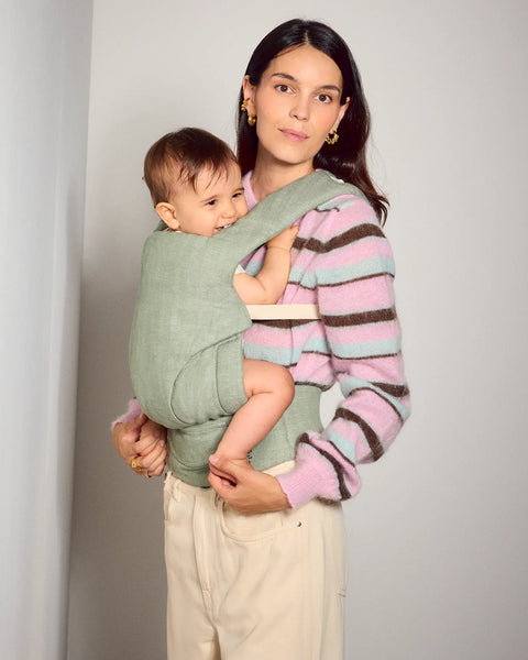 tula プレスクールキャリア Spruce Explore Baby Carrier in Linen – Tula United States