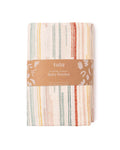 Folded Striped Baby Blanket