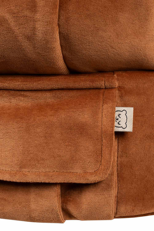 Caramel - Velour Explore Baby Carrier