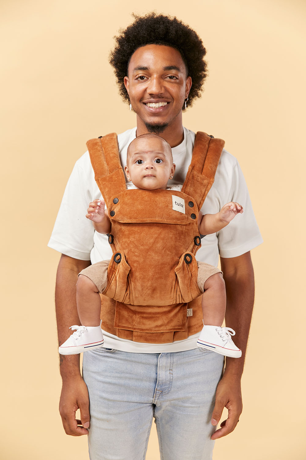Caramel Velour - Explore Baby Carrier