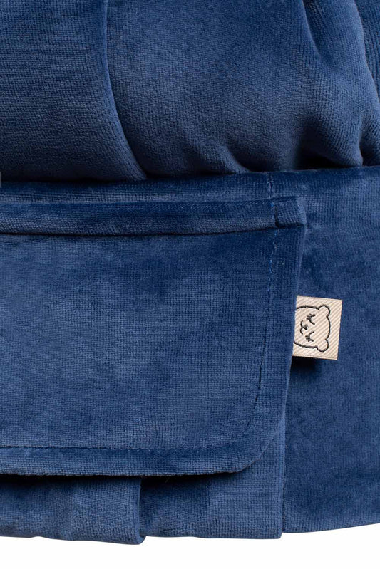 Sapphire - Velour Explore Baby Carrier