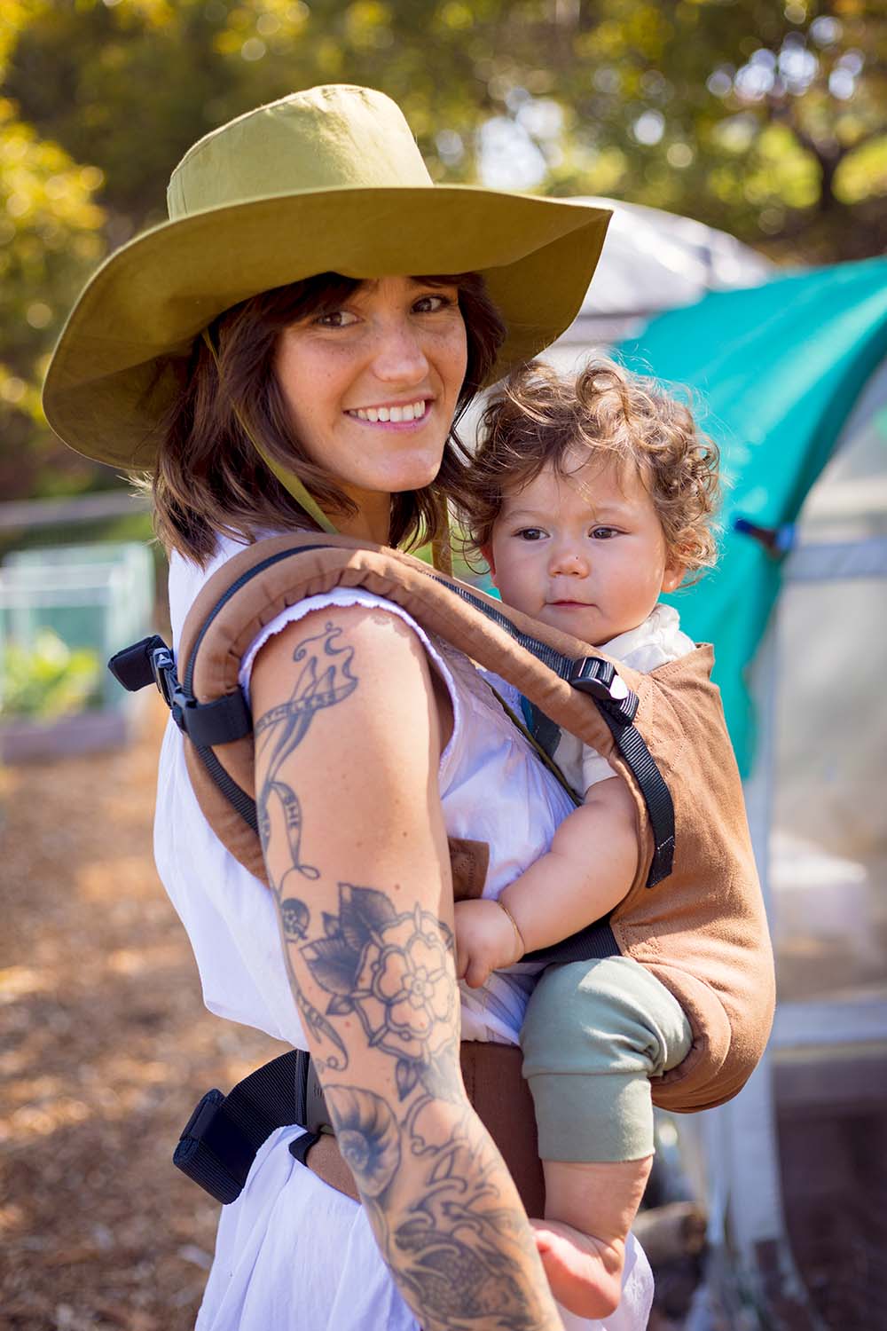 Bronzite - Hemp Free-to-Grow Baby Carrier