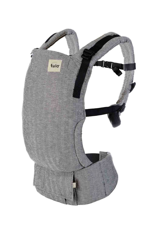 Ash - Linen Free-to-Grow Baby Carrier