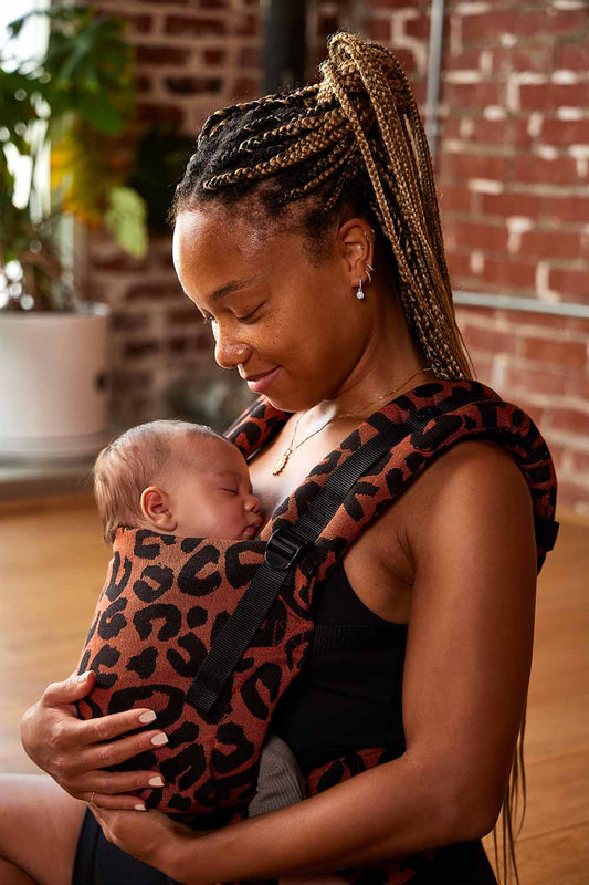 Welcome To The Jungle - Ginger’n Spice - Signature Woven Free-to-Grow Baby Carrier