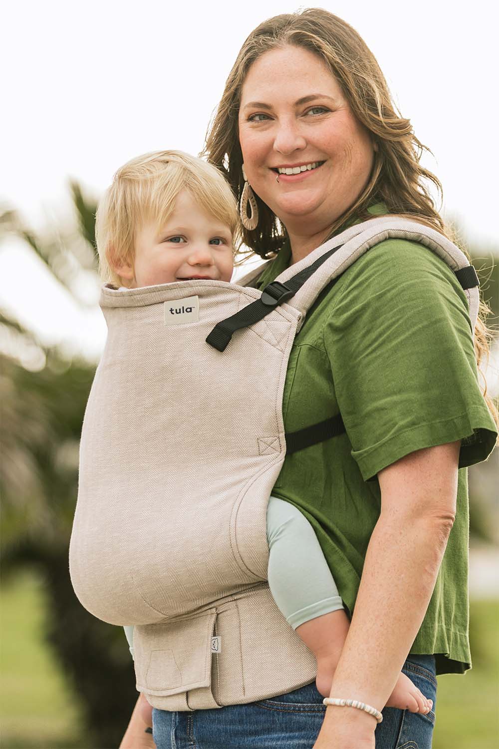 Sand - Linen Toddler Carrier