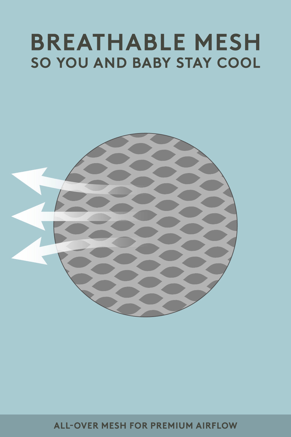 Strawberry - Mesh Free-to-Grow Baby Carrier