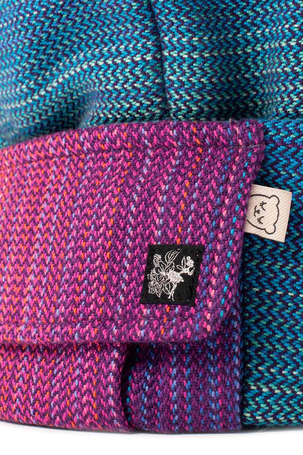 Sugar Reef - Signature Woven Explore Baby Carrier pocket