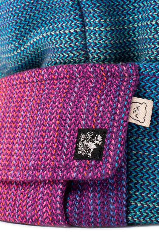 Sugar Reef - Signature Woven Explore Baby Carrier pocket