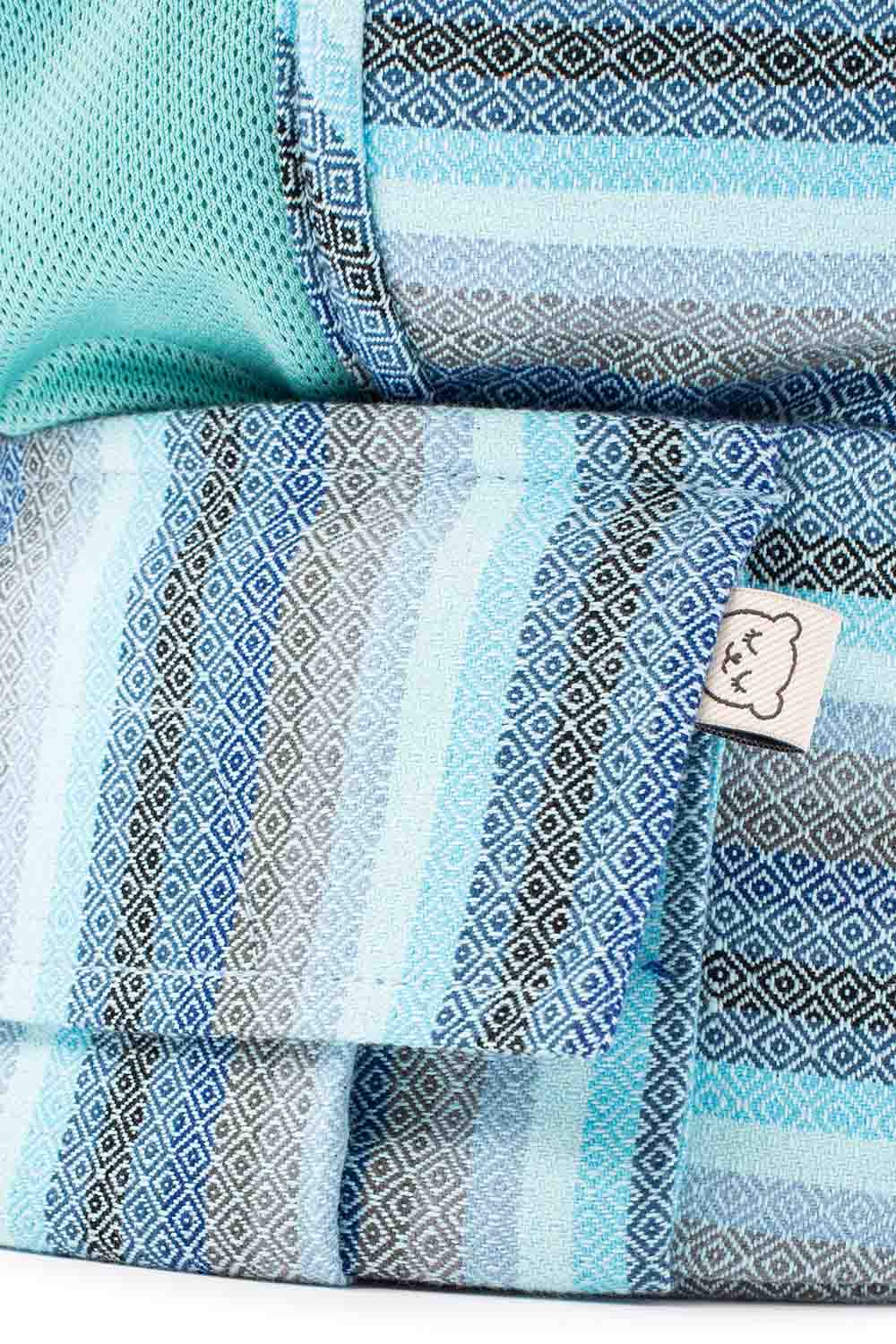 Coast Baby Blues - Signature Handwoven Explore Mesh Baby Carrier