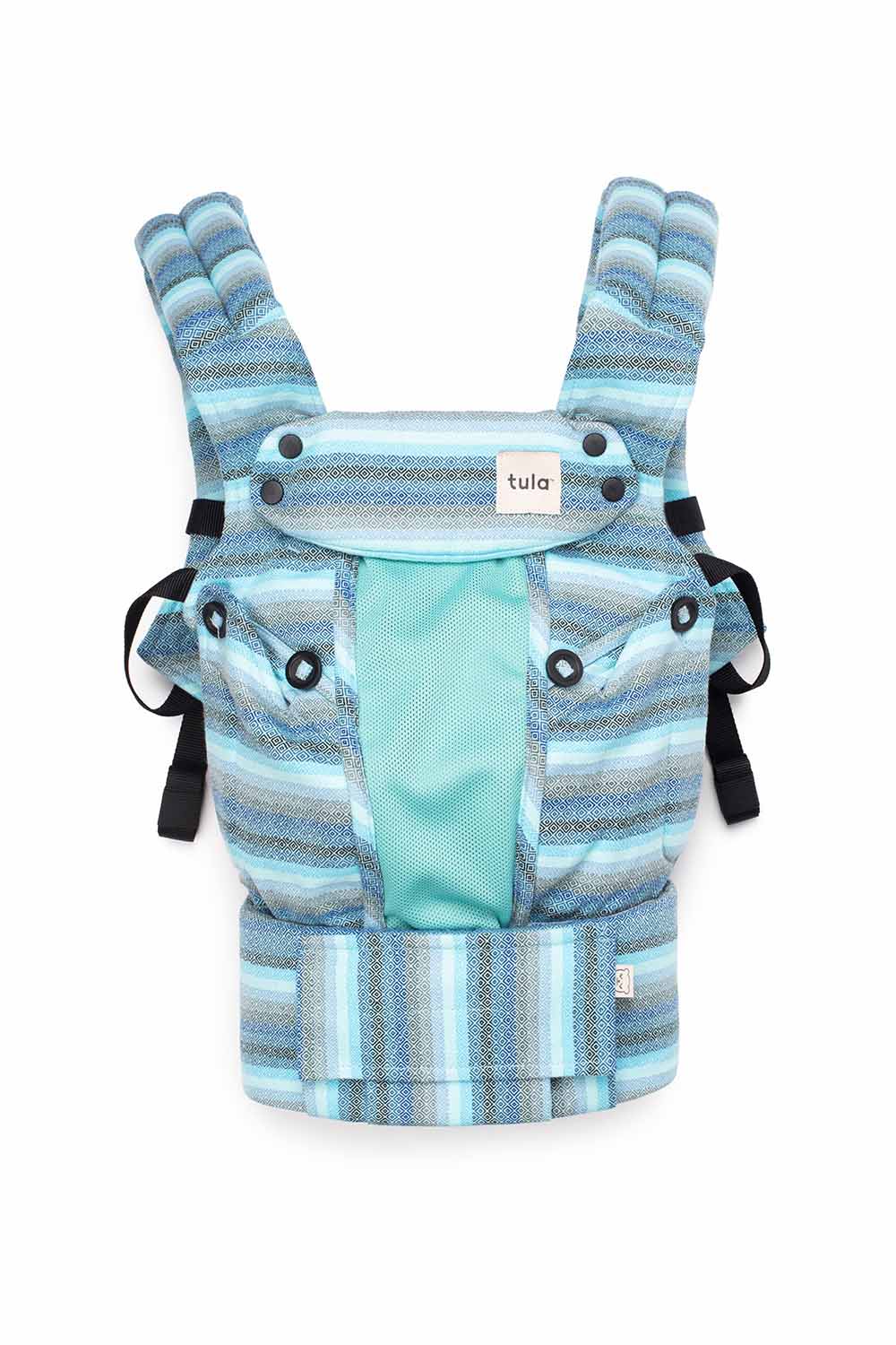 Coast Baby Blues - Signature Handwoven Explore Mesh Baby Carrier