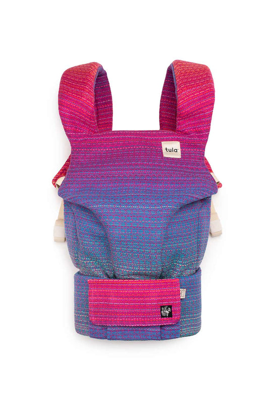 Apple Blossom Wovens in a Fuchsia Weft with a Heart Weave