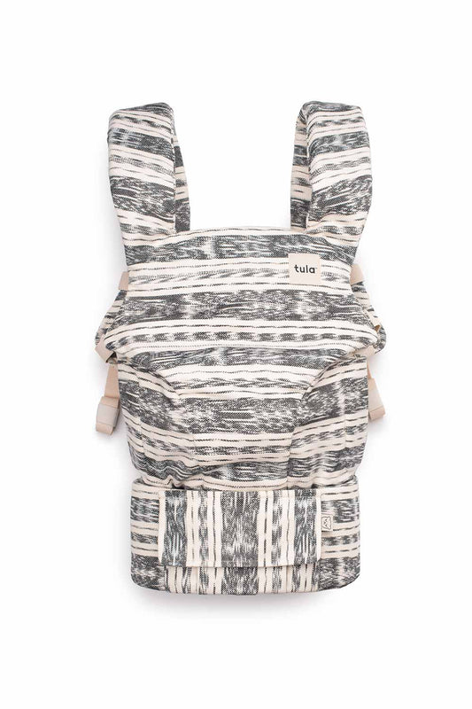 Black and White Ikat - Signature Handwoven Explore Baby Carrier