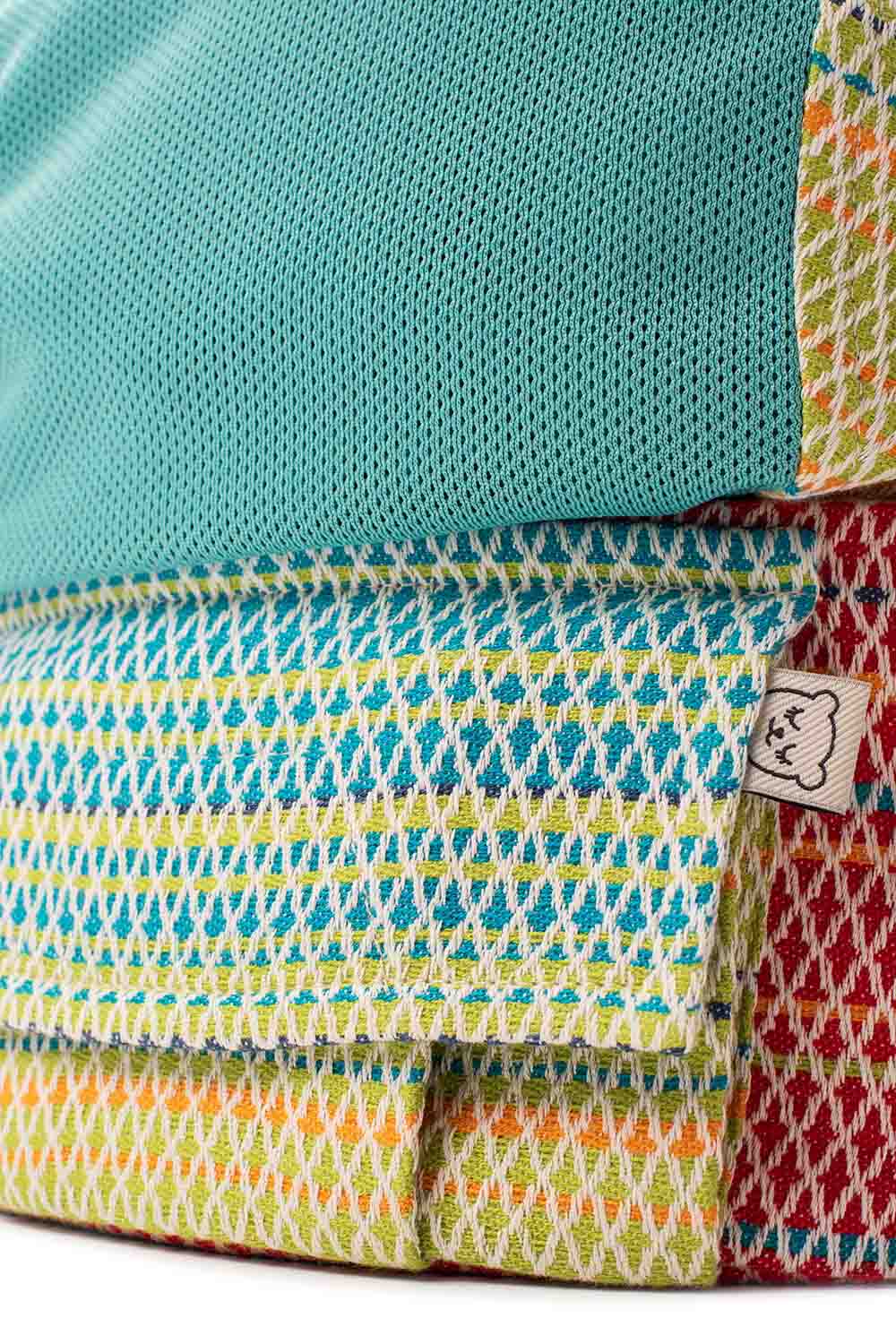 Coast Pastel Rainbow - Signature Woven Free-to-Grow Mesh Baby Carrier