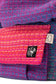 Apple Blossom Sugar Reef, Fuchsia Weft with a Heart Weave V2 pocket