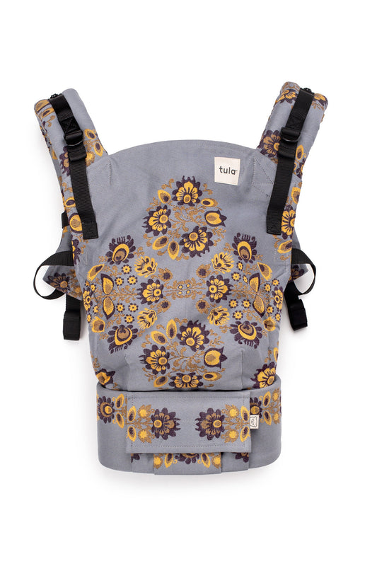 Folk Chamois - Signature Woven Free to Grow Baby Carrier