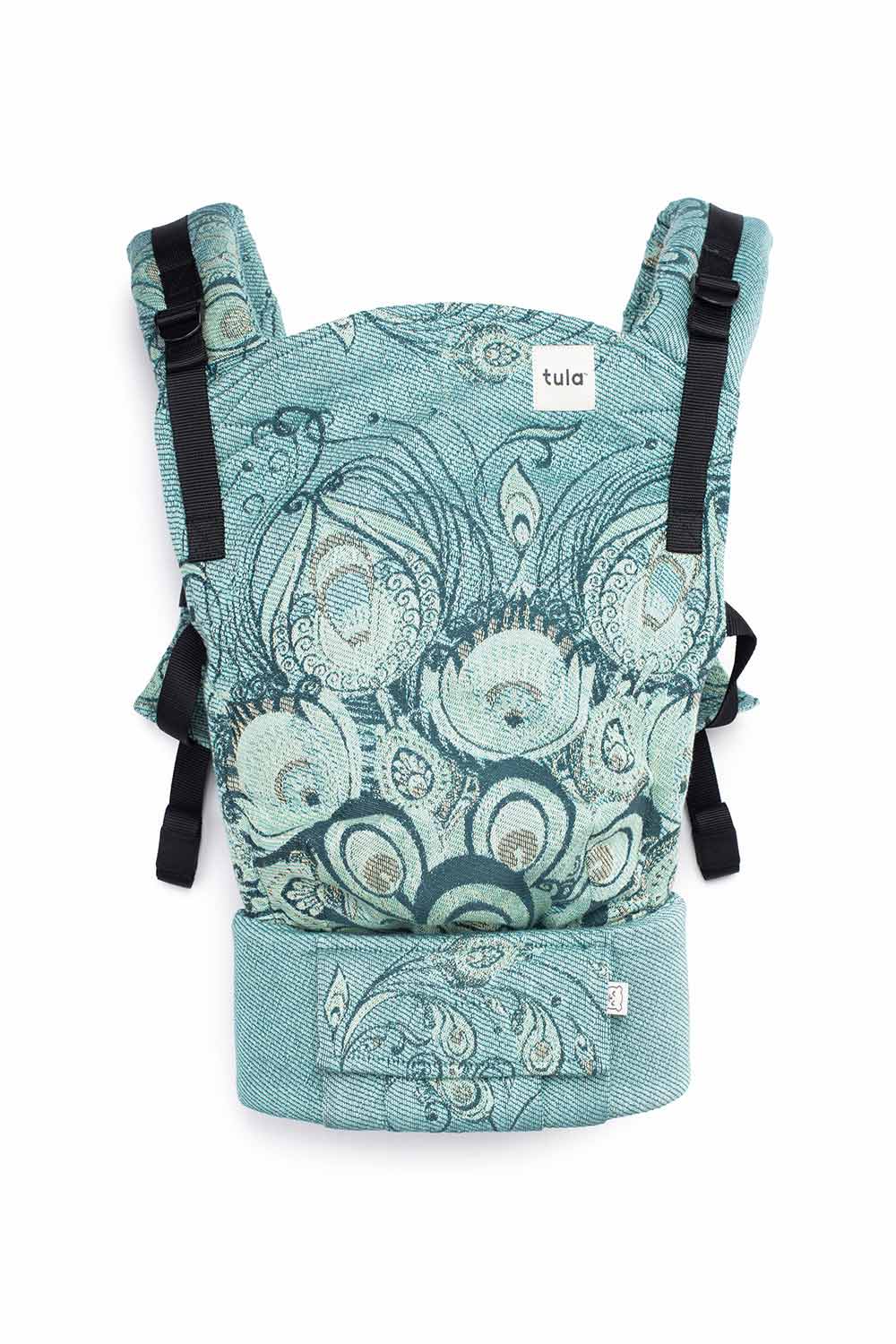 Peacock Green Blue - Signature Woven Free to Grow Baby Carrier