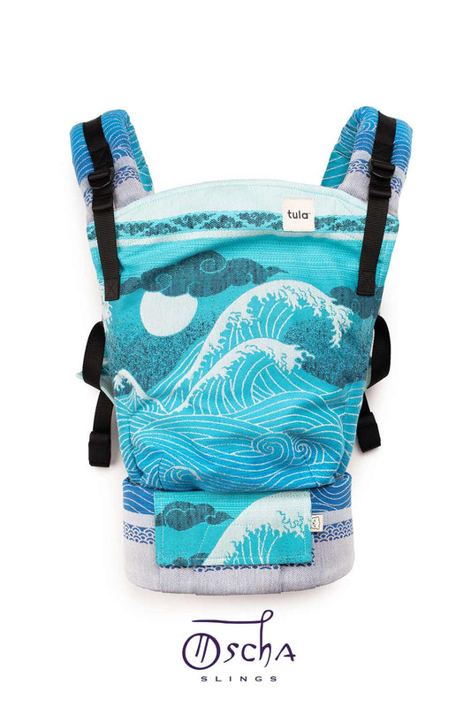 Okinami Wave- Signature Woven Free-to-Grow Baby Carrier