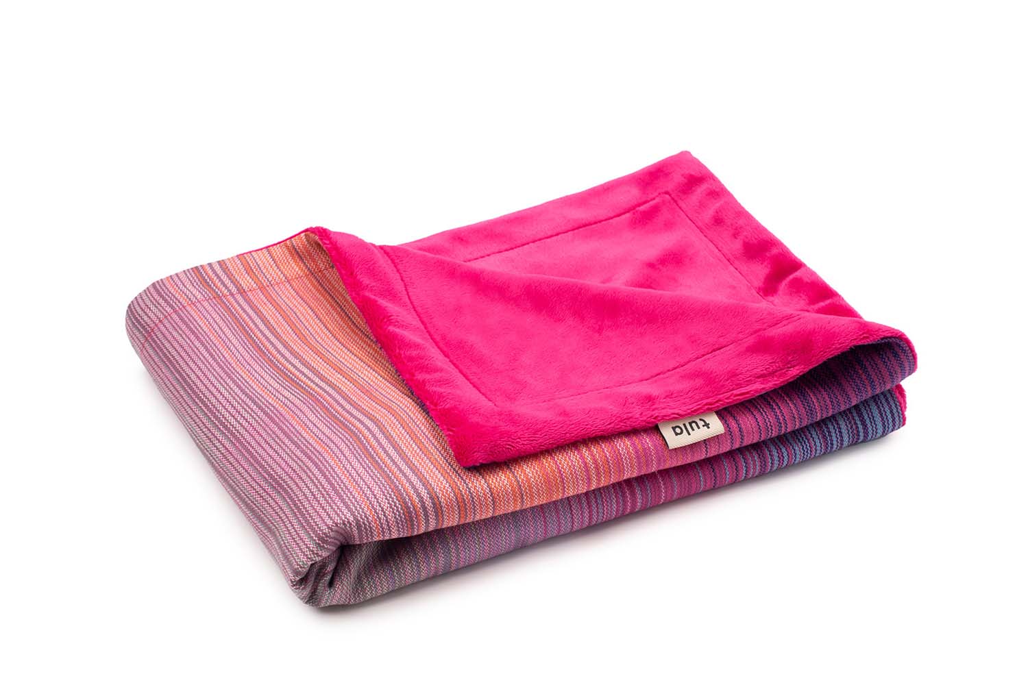 Ruby - Handwoven Heirloom Baby Blanket