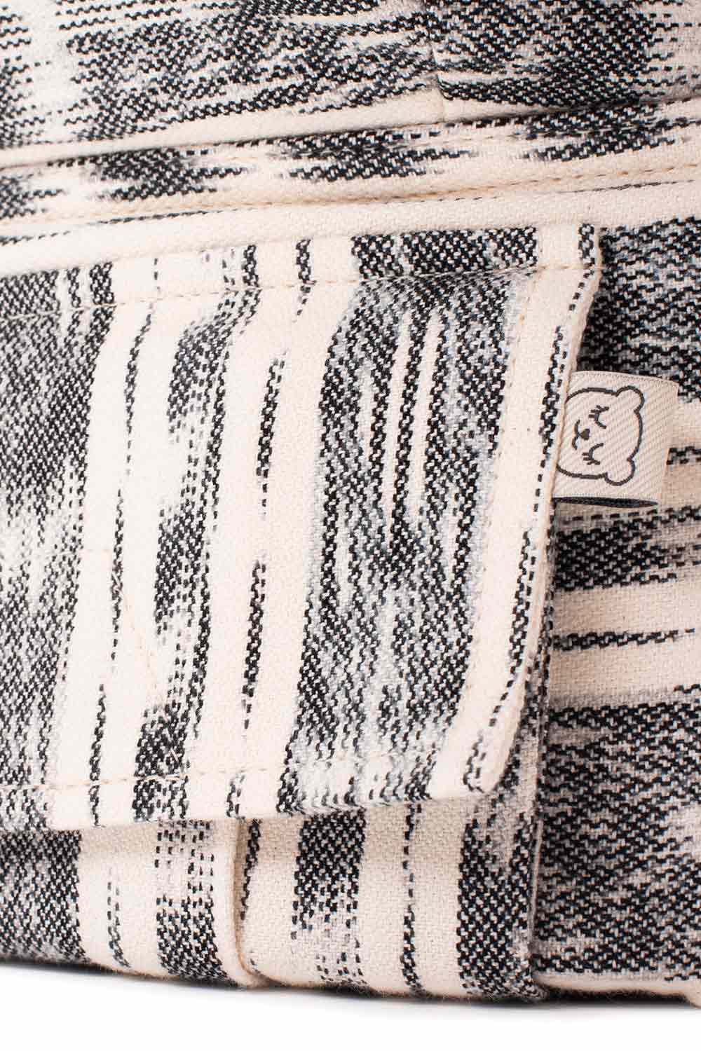 Black and White Ikat - Signature Woven Preschool Carrier