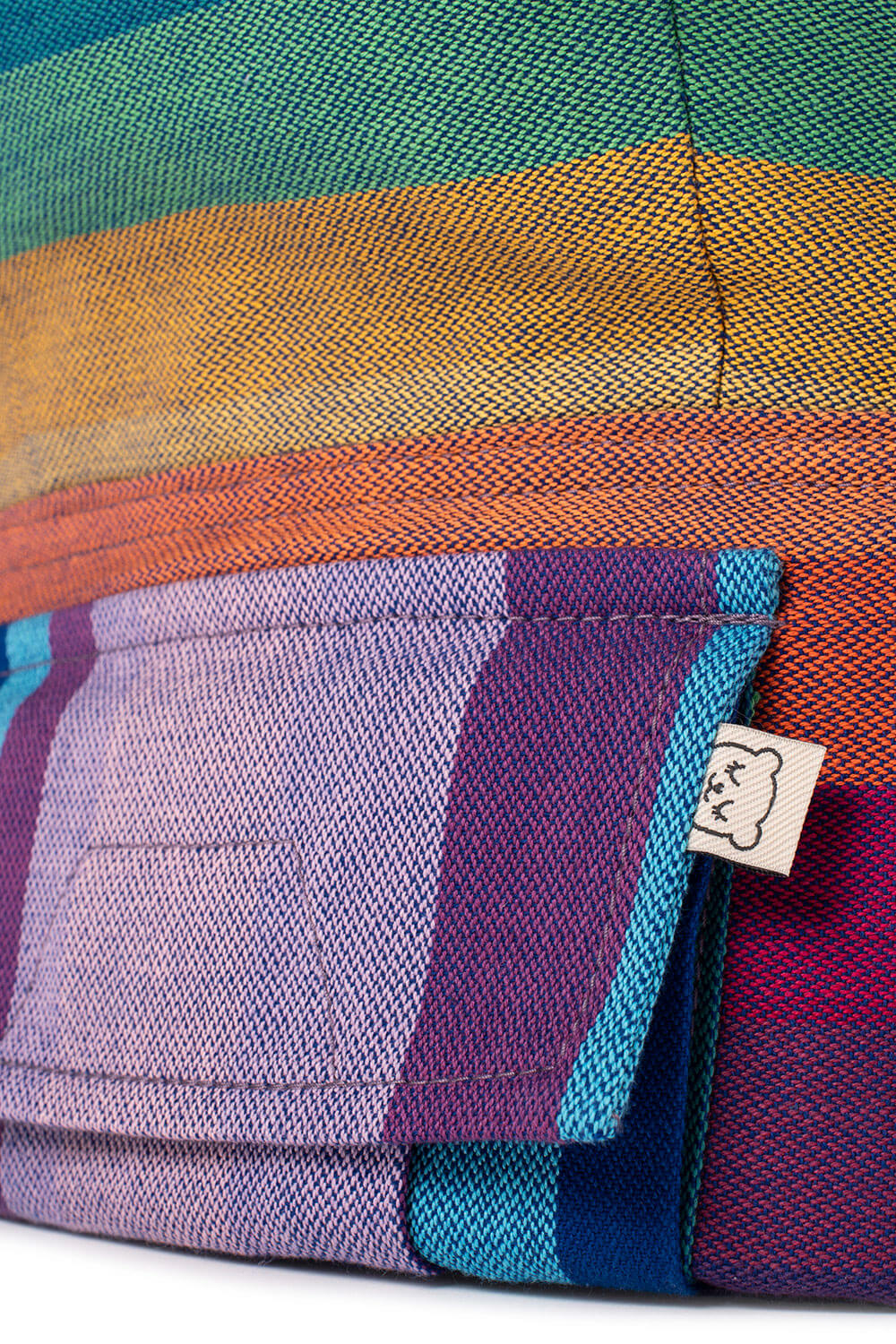 Rainbow Princess - Signature Handwoven Preschool Carrier