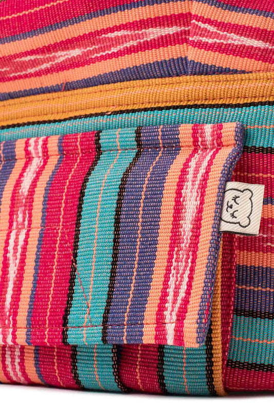 Laguna Ikat - Signature Woven Preschool Carrier pocket